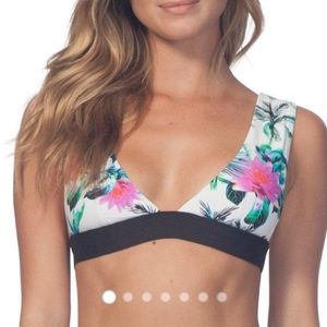rip curl palms away bikini top